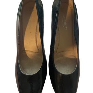 Naturalizer size 11 black patent leather heels